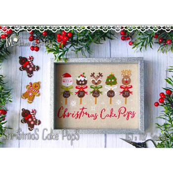 Madame Chantilly - Christmas Cake Pops MAIN