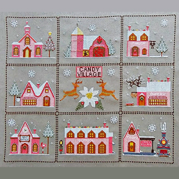 Twin Peak Primitives - Candy Village Christmas MAIN