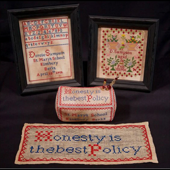Hands Across The Sea Samplers - The Needlework Of Dorcie Sampson MAIN