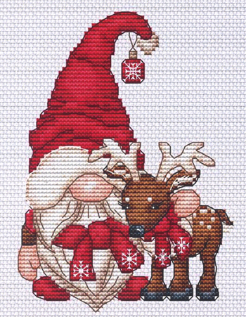Les Petites Croix De Lucie - Reindeer Christmas Gnome MAIN