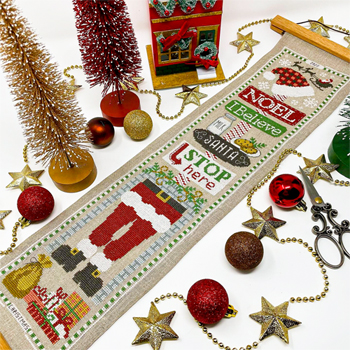 Tiny Modernist - Jolly Christmas Bell Pull MAIN