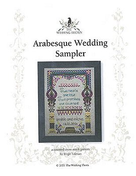 The Wishing Thorn - Arabesque Wedding Sampler MAIN