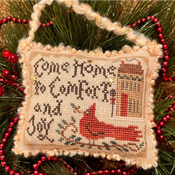 Homespun Elegance - 2022 Annual Sampler Ornament Come Home... THUMBNAIL