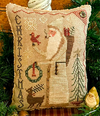 Homespun Elegance - Cinnamon Stick Santa XXVIIII (XXIX) - Simply Santa MAIN