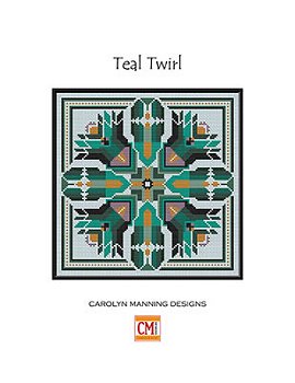 Carolyn  Manning Designs - Teal Twirl MAIN