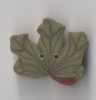 Jabco Button - 2277 Pumpkin Leaf THUMBNAIL