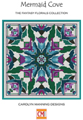Carolyn Manning Designs - The Fantasy Florals Collection - Mermaid Cove THUMBNAIL
