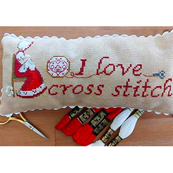 Serenita Di Campagna - I Love Cross Stitch Cuscinetto cv191 MAIN