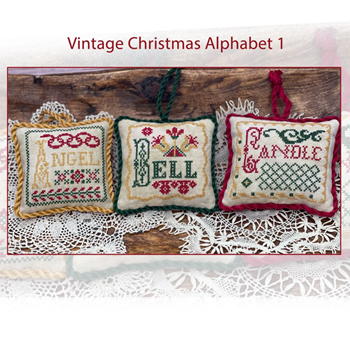 Jan Hicks Creates - Vintage Christmas Alphabet 1 MAIN