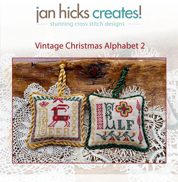 Jan Hicks Creates - Vintage Christmas Alphabet 2 MAIN