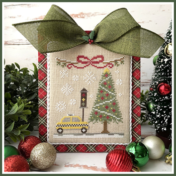 Country Cottage Needleworks - Big City Christmas 4 - Street Scene MAIN