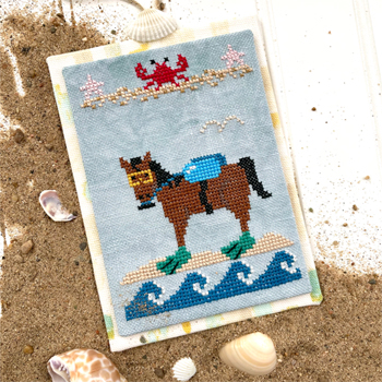 Petal Pusher - Beach Day Series - Scuba Stallion MAIN