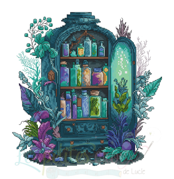 Les Petites Croix De Lucie - Apothecary Cabinet MAIN