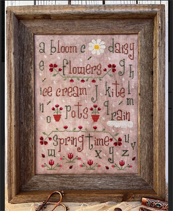 New York Dreamer - Spring Alphabet Sampler MAIN