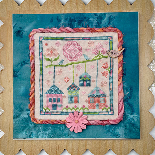 jan hicks creates stunning cross stitch designs spring cottages needlework