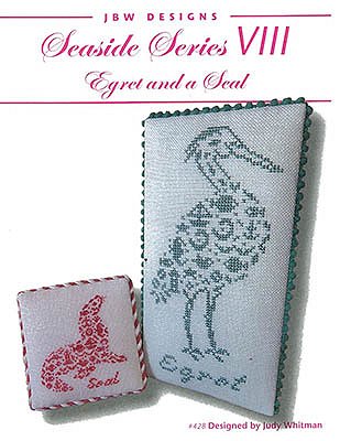 JBW Designs - Seaside Series VIII Egret and a Seal MAIN