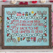 Lindy Stitches - Little Brown Bird THUMBNAIL