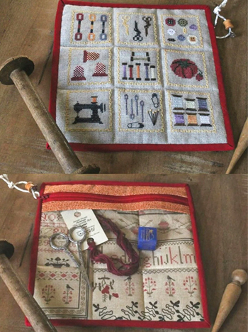 Thistles - My Stitching Projectbag MAIN