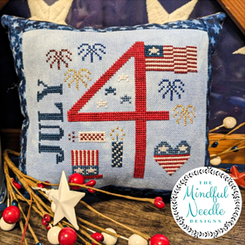 The Mindful Needle Designs - "It's A Date!" July 4 MAIN