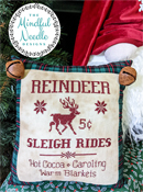 The Mindful Needle Designs - Reindeer Sleigh Ride THUMBNAIL