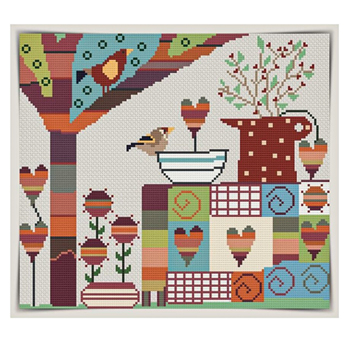 Susanamm Cross Stitch - Beautiful Garden MAIN