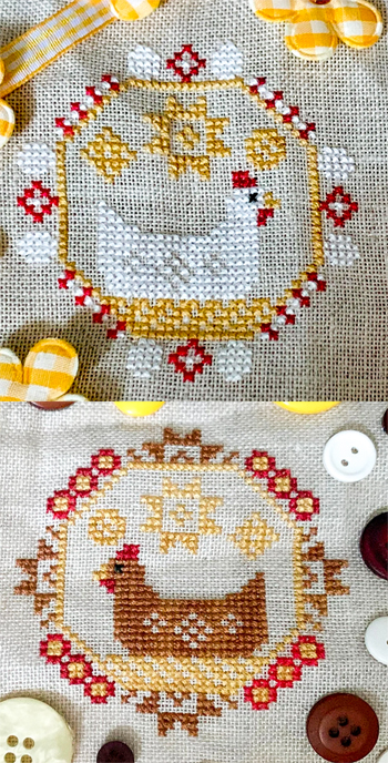 Darling & Whimsy Designs - Quirky Quaker Chickens MAIN
