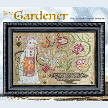 Cottage Garden Samplings - The Snowman Collector Series #6 The Gardener MAIN