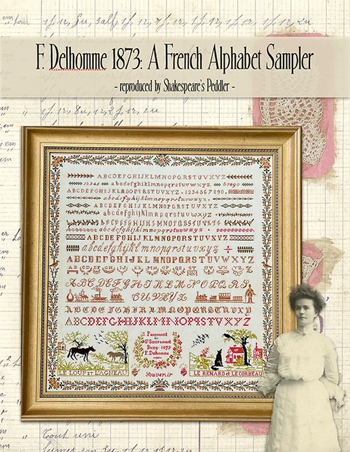 Shakespeare's Peddler - F. Delhomme 1873: A French Alphabet Sampler MAIN