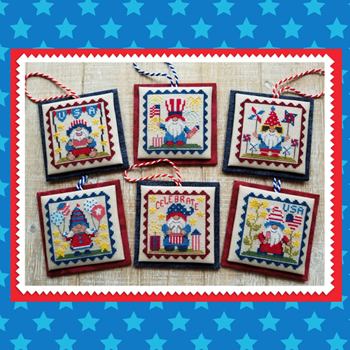 Waxing Moon Designs - Patriotic Gnome Littles MAIN