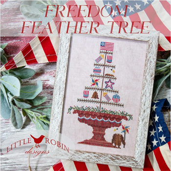 Little Robin Designs - Freedom Feather Tree MAIN