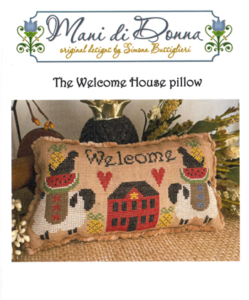 Mani Di Donna - The Welcome House Pillow MAIN