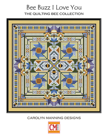 Carolyn  Manning Designs - The Quilting Bee Collection - Bee Buzz I Love You MAIN