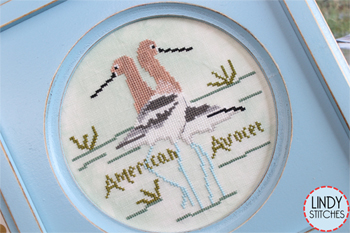 Lindy Stitches - Bird Crush Club - American Avocet MAIN