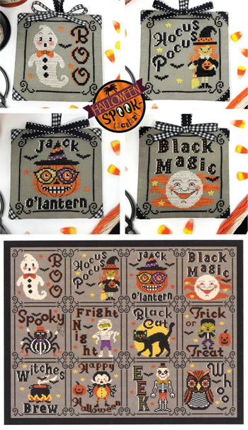 Tiny Modernist - Halloween SPOOK-tacular Ornament Series Parts 1-4 MAIN