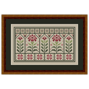 Happiness Is HeartMade - Pink Garden Courtyard MAIN