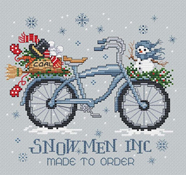 Sue Hillis Designs - Joy In The Journey Series - Snowmen Inc. THUMBNAIL