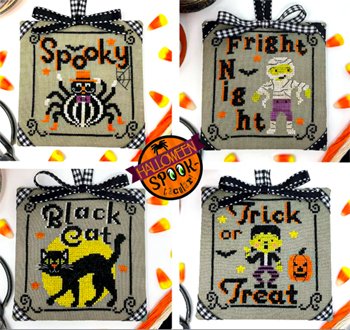Tiny Modernist - Halloween SPOOK-tacular Ornament Series Parts 5-8 MAIN