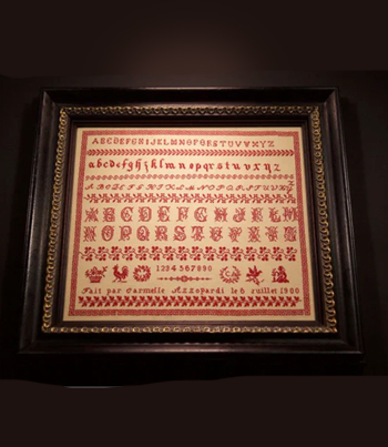 Hands Across The Sea Samplers - Carmelle Azzopardi 1900 MAIN