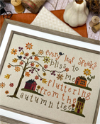 Primrose Cottage Stitches - Leaves of Autumn THUMBNAIL