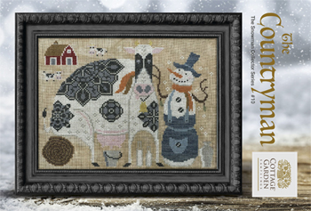 Cottage Garden Samplings - The Snowman Collector Series #10 The Countryman MAIN