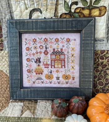 Pansy Patch Quilts and Stitchery - Autumn Garden At Cranberry Manor MAIN