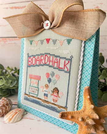 Country Cottage Needleworks - Beach Boardwalk 4 - Boardwalk Sign MAIN