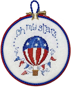 Sue Hillis Designs - Hoop De Doo - Oh...My Stars THUMBNAIL
