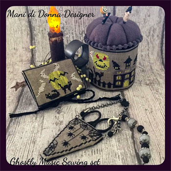 Mani Di Donna - Ghostly Music Sewing Set MAIN