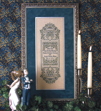 The Sweetheart Tree - Joined This Day Wedding Sampler MAIN