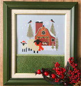 Twin Peak Primitives - Christmas Barn THUMBNAIL