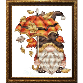 Les Petites Croix De Lucie - Autumn Gnome Umbrella MAIN