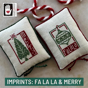 Heart In Hand Needleart - Imprints: Fa La La And Merry MAIN