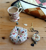 Cosford Rise Stitchery - Love To Stitch Biscornu And Scissor Fob THUMBNAIL