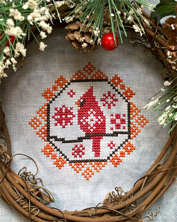 Darling & Whimsy Designs - Quirky Quaker Cardinal MAIN